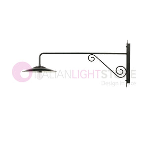 BORGO Applique per Esterni con Braccio Sporgente L. 109 Cm