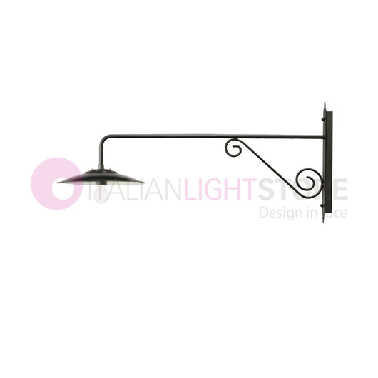 BORGO Applique per Esterni con Braccio Sporgente L. 109 Cm