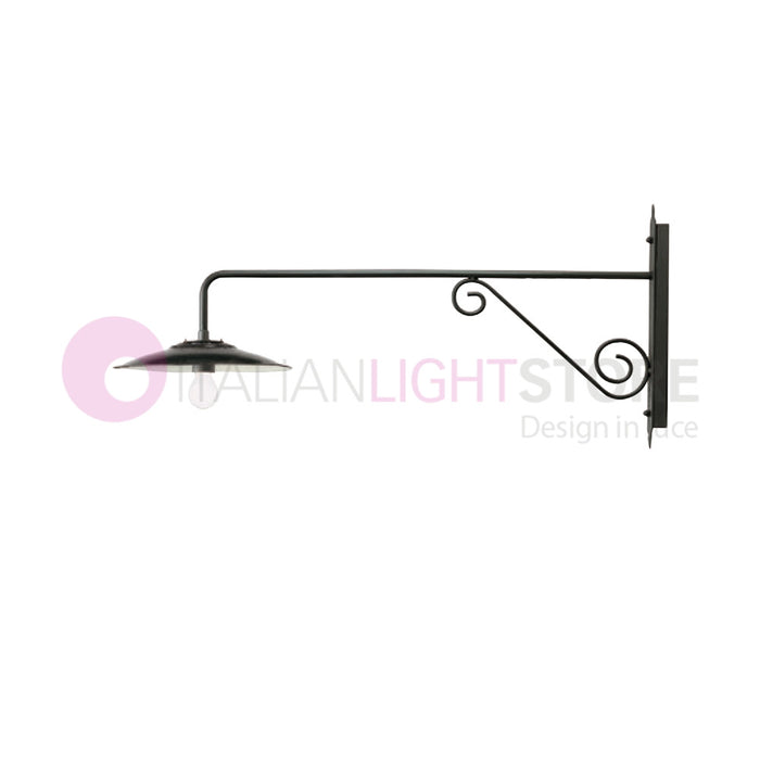 BORGO Applique per Esterni con Braccio Sporgente L. 109 Cm