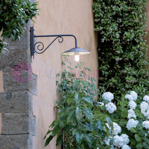 BORGO Applique per Esterni con Braccio Sporgente L. 65 Cm