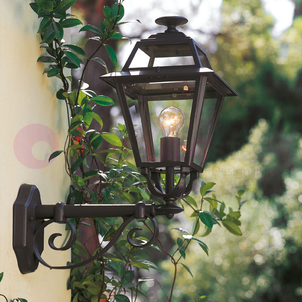 ELEGANCE Lanterna Grande da Parete Design Tradizionale