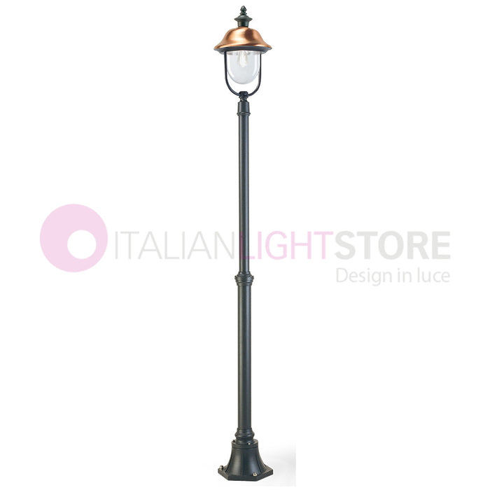 RUSTICA Palo Telescopico con Cappello in Rame