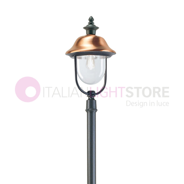 RUSTICA Palo Telescopico con Cappello in Rame