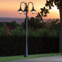 LAMPARA Lampione a 3 Luci H.244 Design Tradizionale