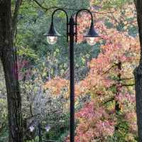 LAMPARA Lampione a 2 Luci H.244 Design Tradizionale