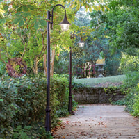 LAMPARA Lampione a 1 Luce H.244 Design Tradizionale