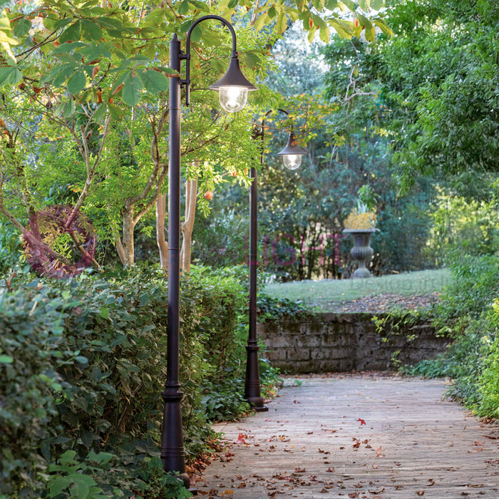 LAMPARA Lampione a 1 Luce H.244 Design Tradizionale