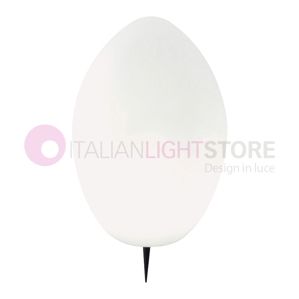 EGG Lampada da Terra per Esterni H.65 Arredo Giardino