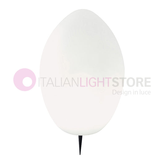 EGG Lampada da Terra per Esterni H.65 Arredo Giardino