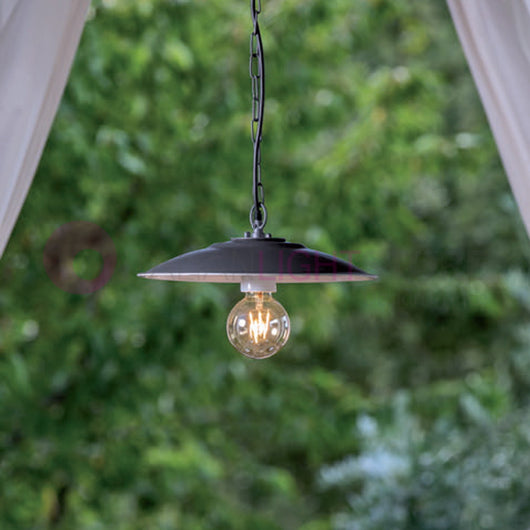 ANTIQUE Sospensione Piatto D.35 per Esterni Design Tradizionale