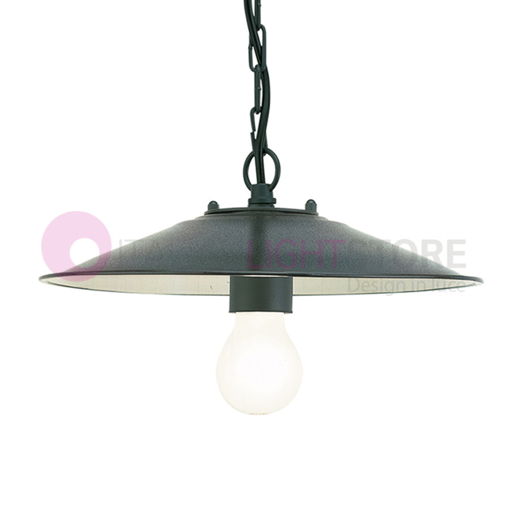 ANTIQUE Sospensione Piatto D.30 per Esterni Design Tradizionale