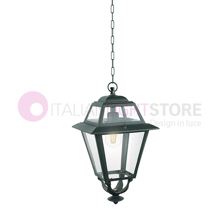 ELEGANCE Lanterna Grande a Sospensione Design Tradizionale