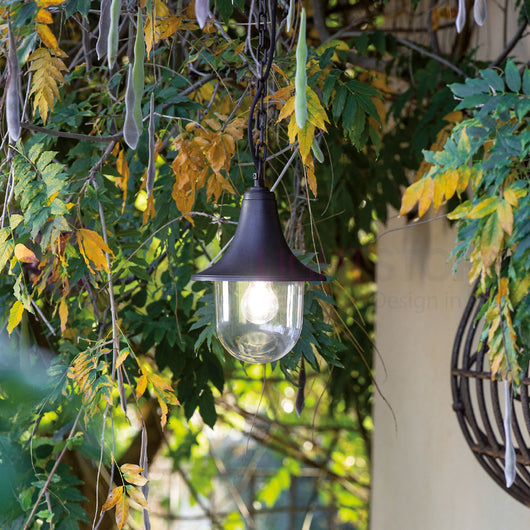 ZOE Sospensione in Termoplastico per Esterni Design Tradizionale