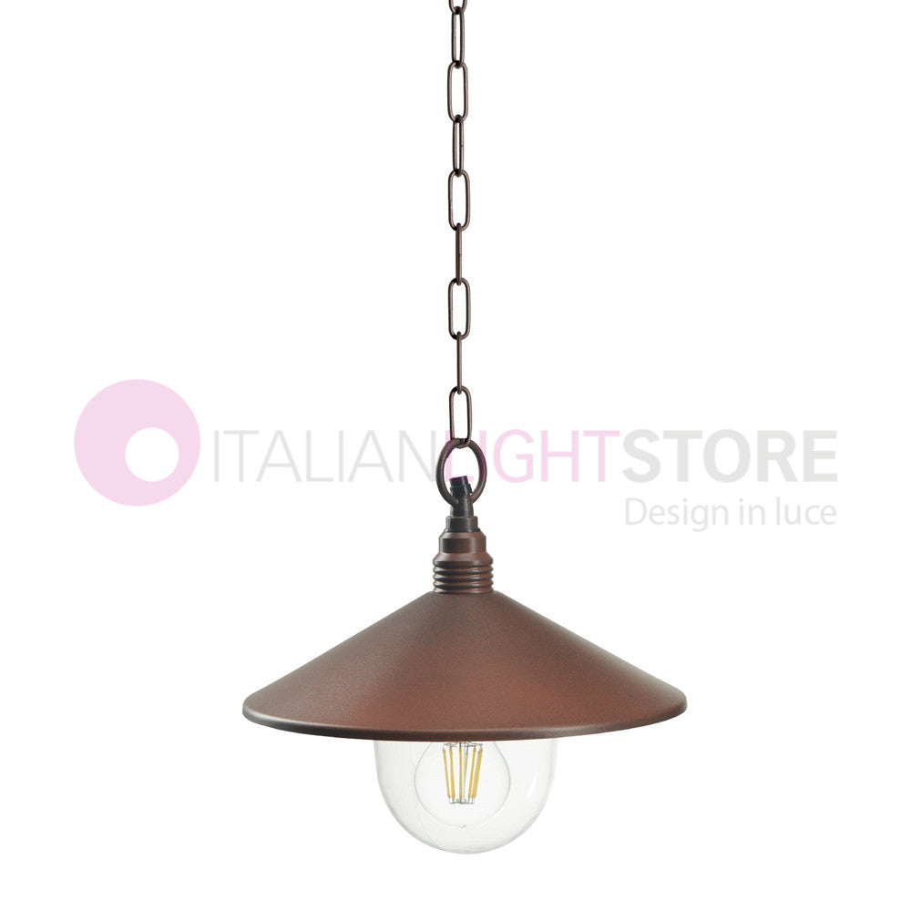 SPECTRE CORTEN Lampada a Sospensione per Esterni D. 27