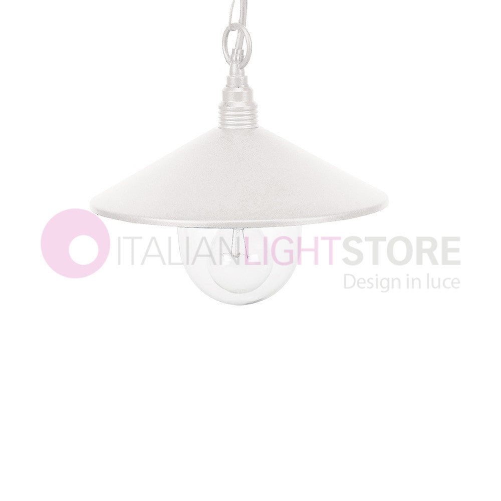 SPECTRE BIANCO Lampada a Sospensione per Esterni D. 27
