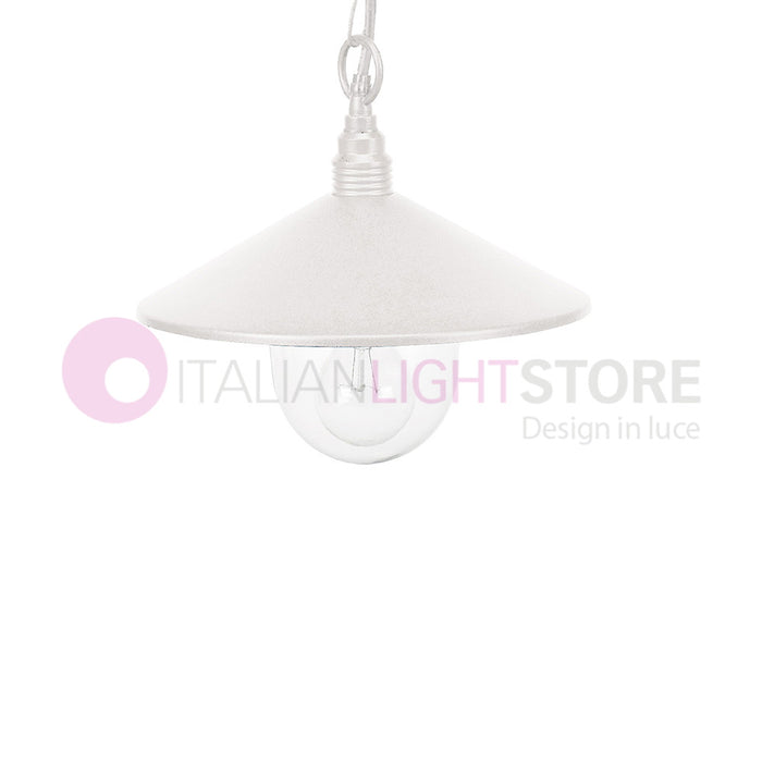 SPECTRE BIANCO Lampada a Sospensione per Esterni D. 27