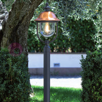 RUSTICA Paletto da Giardino con Cappello in Rame