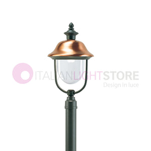 RUSTICA Paletto da Giardino con Cappello in Rame