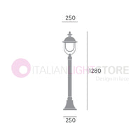 RUSTICA Paletto da Giardino con Cappello in Rame