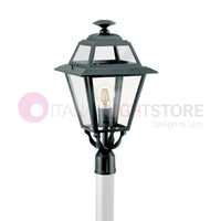 ELEGANCE Lanterna Grande con Innesto per Palo Design Tradizionale