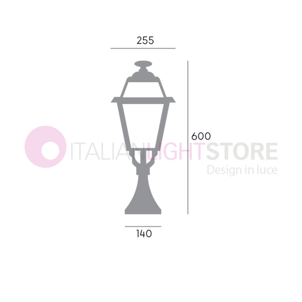 ELEGANCE Lanterna Grande da Cancello Design Tradizionale