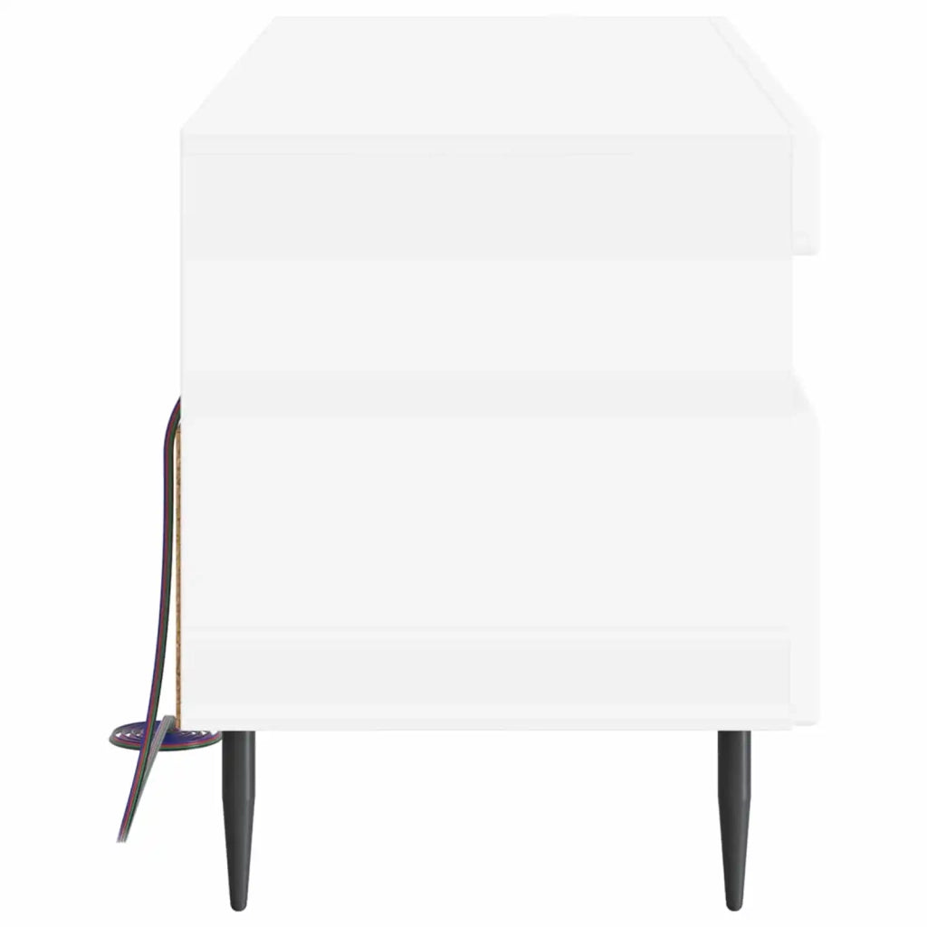 Mobile TV LED Bianco Legno ingegnerizzato 896545