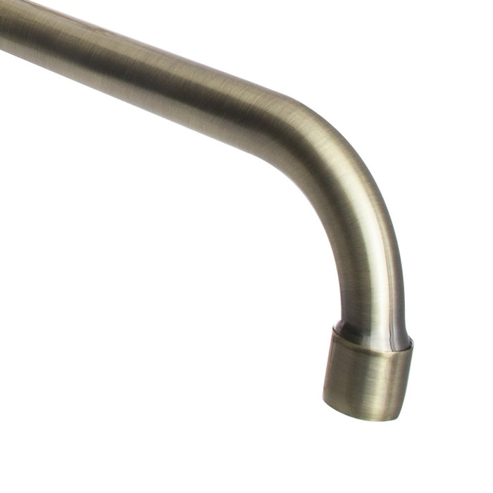 Gruppo lavello attacco parete serie etoile vecchio ottone