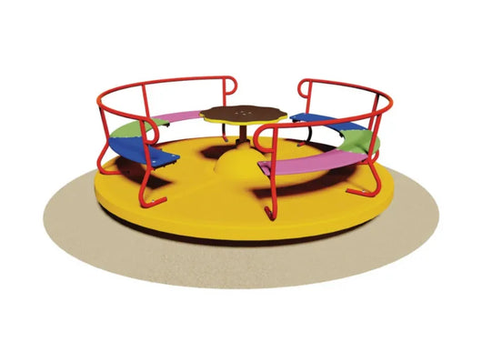 Giostra Divanetto 830 Giochipark acciaio legno vetroresina EN 1176 A~201cm