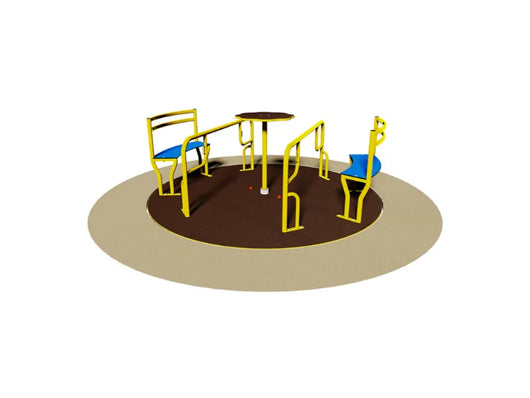 Giostra Carosello e Carosello Light Giochipark inclusiva A~240cm 2-16 anni - Carosello