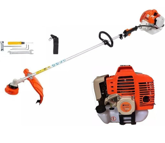 Decespugliatore Tagliabordi 52cc a Scoppio Motore Benzina 2 Tempi Multifunzione