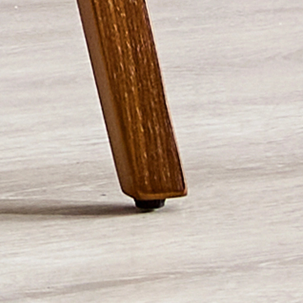 SGABELLO DA BAR Set da 2 pezzi con braccioli, bianco, legno
