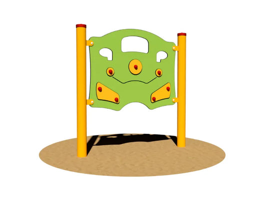 Pannello Giochipark Supercar 301 acciaio A~89mm HPL gioco inclusivo 3-8 anni