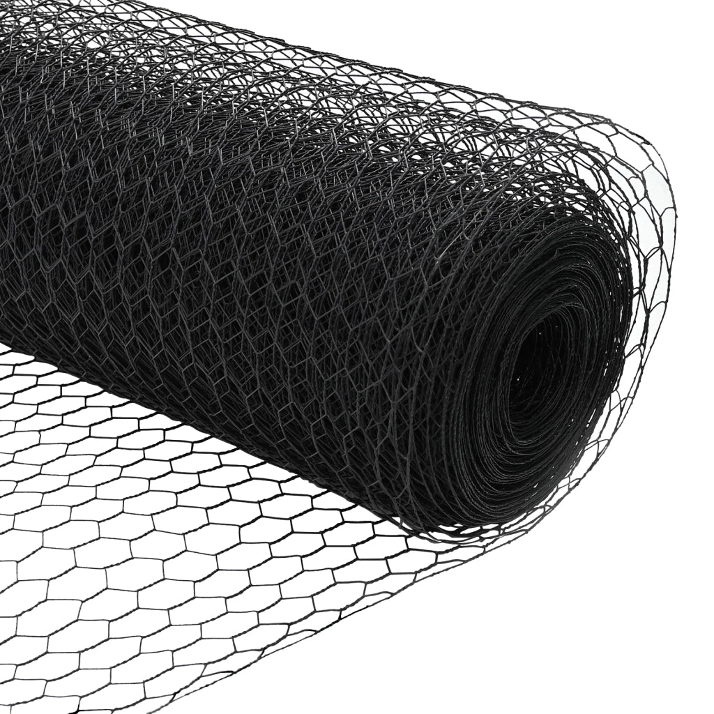 Recinzione Esagonale  Grigio 1x50 m Acciaio