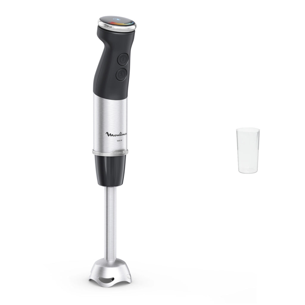 Moulinex dd6718 frullatore frullatore ad immersione 1000 w nero, acciaio inox - 7211419167