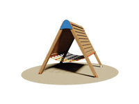 Capanna Cheyenne 896 Giochipark legno pino nordico EN 1176 5-8 anni 202x198x175h