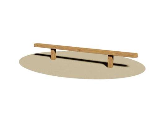Asse di equilibrio Giochipark fisso o oscillante legno pino EN 1176 da interrare - Asse fissa