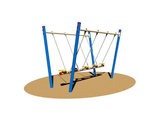 Passerella James 885 Giochipark acciaio zincato EN 1176 6-12 anni 265x160x197h