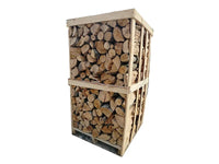 Legna da ardere stagionata derivazione italiana su bancale e pronta all'uso