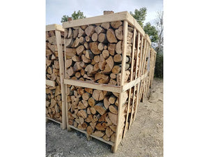 Legna da ardere stagionata derivazione italiana su bancale e pronta all'uso