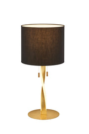 Lampada tavolo da Interno a LED in Metallo Oro