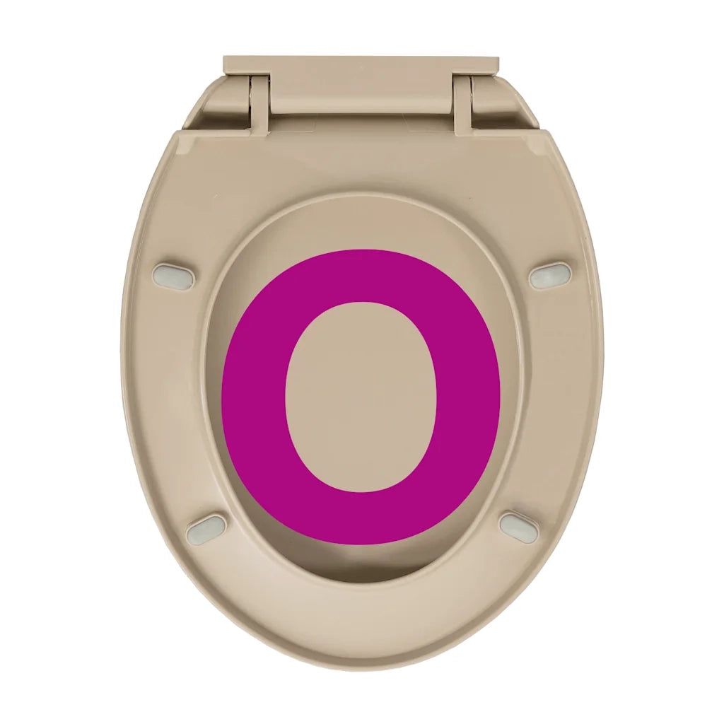 Tavoletta WC a Chiusura Ammortizzata Beige Ovale CFW7873534