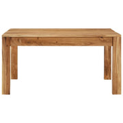 Tavolino da salotto | Tavolino da caff¨¨ | Tavolino da Soggiorno 80x80x40 cm in Legno Massello di Acacia