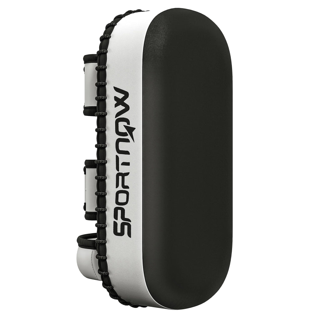 Colpitore Boxe e Muay Thai Imbottito per Braccio 38x20x18 cm in PU e EPE Nero