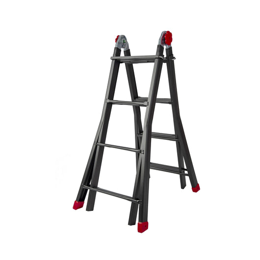 SCALA TELESCOPICA PHENOMENA AUTO 4+4 IN ACCIAIO