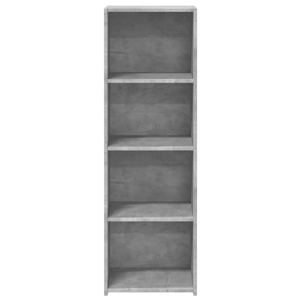 Credenza Grigio Cemento 40x41x124cm in Legno Multistrato 846386