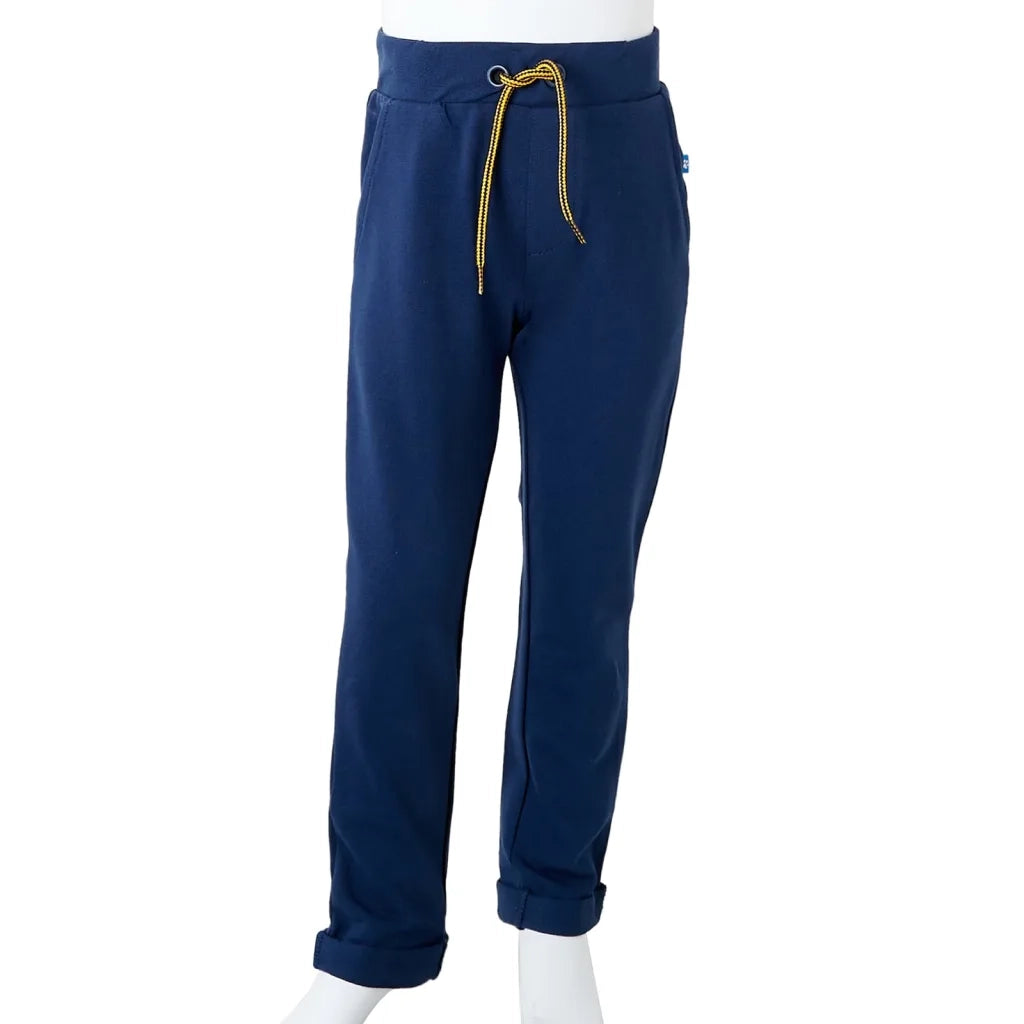Pantaloni per Bambini con Coulisse Blu Marino 128 CFW5375460