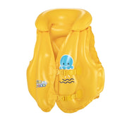 Trade Shop - Giubbotto Salvagente Gonfiabile Nuoto 2 Fibbie Regolabili Per Bambini 3-6 Anni 32034w -