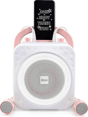 Sistema Karaoke per Adulti - Macchina Karaoke Bluetooth con Due Microfoni Sistema Karaoke per Adulti