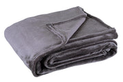 Plaid in Pile Morbido color Avorio 130x160 cm - ANDRE