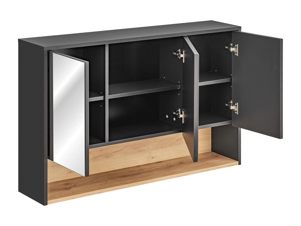 Mobile con specchio 120 cm 3 ante Borneo Cosmos 120 x 75 x 25 cm